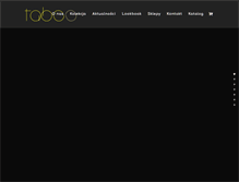 Tablet Screenshot of moda-taboo.com